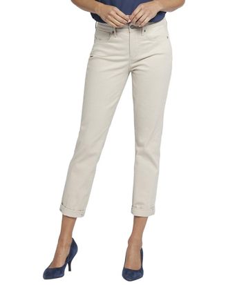 NYDJ Nydj Petite Margot Feather Girlfriend Jean