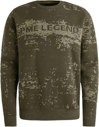 PME Legend Heren, Sweatshirts & Hoodies, Groen, Maat: L Katoen