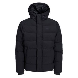 Jack & Jones Jack & Jones Mens JWHPACE Clean Puffer Jacket, Full Zip, Long Sleeve - Black - Size X-Large