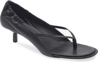 Jacquemus Les Sandales Kitten Heel Sandal in Black at Nordstrom, Size 10Us