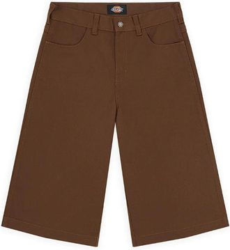 Dickies Union Twill Short 17 - Heren - Korte Broeken - Bruin - W32 - Katoen - Korte Broeken