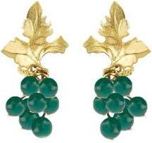 Peracas Siena Grape Drop Earrings in Emerald Green at Nordstrom