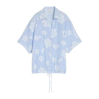 Tom Tailor Dames, Blouses & Shirts, Blauw, Maat: M