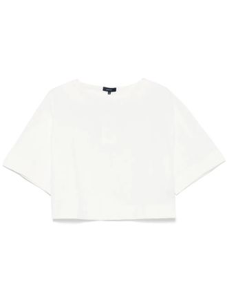 SOEUR Davina T-shirt met boothals - Wit