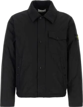 Stone Island 4100022 Micro Reps Down Coach Jacket