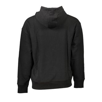 Tommy Hilfiger Embroidered Logo Hoodie - Black