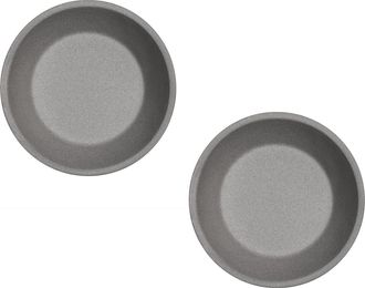 OYOY Yuka Deep Plate - Set of 2 in Stone at Nordstrom