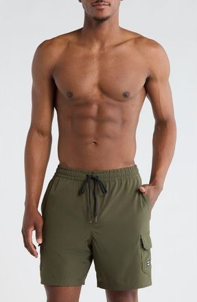 Billabong Cargo Volley Swim Shorts in Deep Depths at Nordstrom Rack, Size X-Large
