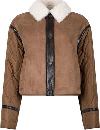 Max Mara Wkdgessati Jas - Dames - Jassen - Bruin - XS - Jassen