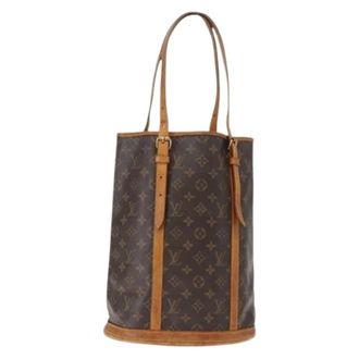Louis Vuitton Pre-owned Bucket Bags, female, Brown, Size: ONE SIZE Pre-owned Vintage Bucket Bag