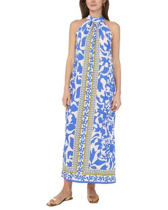 Vince Camuto Halter Tie Back Maxi Dress