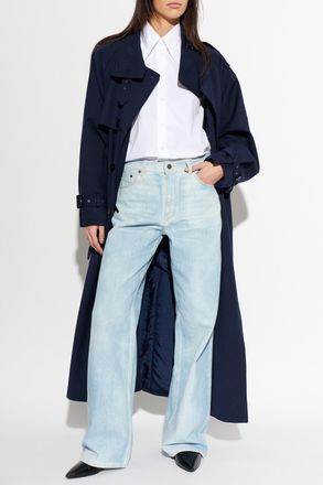 Ami Cotton Shirt, Womens, White