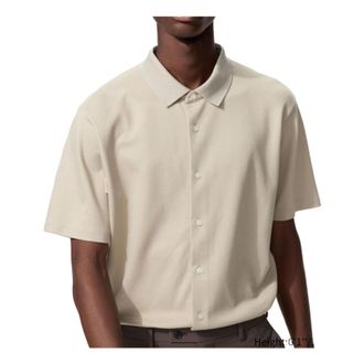 Uniqlo AIRism Polo Shirt Natural 482303-30