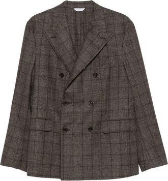 Boglioli Wool Blend Double-Breasted Jacket