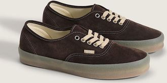 Vans Authentic Crepe Su&egrave;de Heren Bruine Sneakers