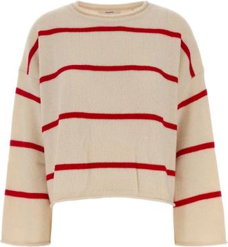 Frame Denim De Rolled Hem Sweater - Dames - Cashmere truien - Beige - XS - Kasjmier - Truien & Vesten