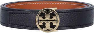 Tory Burch Black Miller Reversible Belt