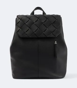 Bottega Veneta Diago Intreccio leather backpack