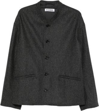 Jil Sander Hombre, Chaquetas, Gris, Talla: M