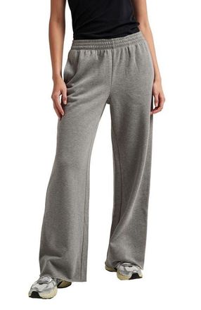 Richer Poorer Inc. The Recycled Fleece Wide Leg Sweatpant in Heather Grey at Nordstrom, Size X-Small