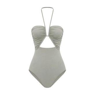 Rick Owens One-piece, female, Gray, Size: XS Prong Bather