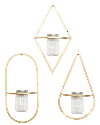 CosmoLiving by Cosmopolitan Cosmoliving By Cosmopolitan 3Pc Wall Decor