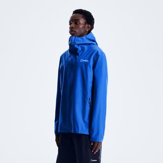 Berghaus Funktionsjacke BERGHAUS M DELUGE PRO 3.0 JKT, Herren, Gr. XXL, electric cob, Obermaterial: 100% Polyester, Jacken Funktionsjacke, sportlicher Stil, wa