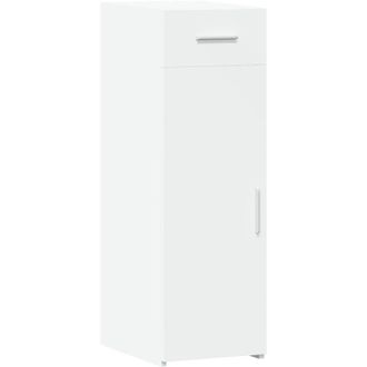 vidaXL Aparador Madera De Ingenier&iacute;a Blanco 30x42,5x93 Cm Vidaxl