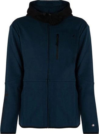Champion Sudadera con Cremallera Completa - Sweatshirts & Hoodies - Hombre - Azul - M