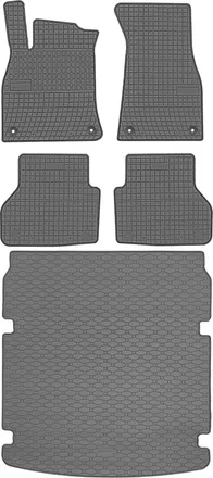 OEM Juego De Alfombrillas De Goma Para Coche Y Alfombrilla Para Maletero Para Audi A6 C8 Sed&aacute;n Desde Junio De 2018