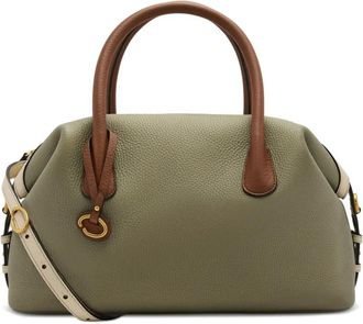 Oscar De La Renta Borsa tote The Dahlia - Verde