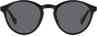 Polaroid PLD 4153/S Polarized 807/M9 Mens Sunglasses Black Size 50