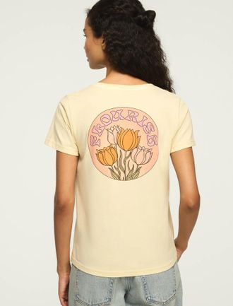 Lucky Brand Womens Lucky Flourish Classic Crew