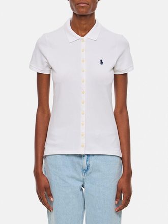 Polo Ralph Lauren Polo in cotone Polo Ralph Lauren con logo ricamato