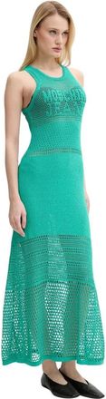 Moschino Vestido Maxi de Punto - Dresses - Mujer - Verde - XS