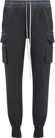 Rick Owens Pantaloni Mastodon Cut - - Trousers - Uomo - Nero - S