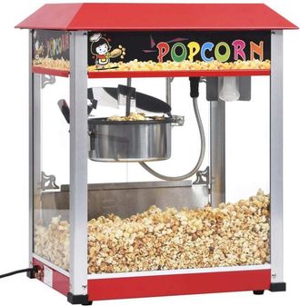 vidaXL M&aacute;quina Para Hacer Palomitas De Ma&iacute;z Con Olla De Tefl&oacute;n 1400 W Vidaxl