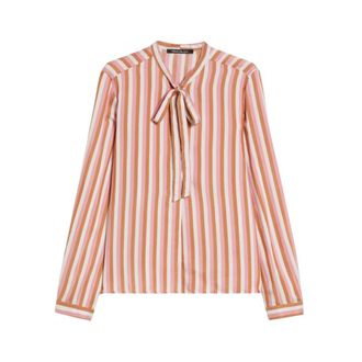 Pennyblack Blouses, female, Multicolor, Size: 2XS Viscose Twill Shirt