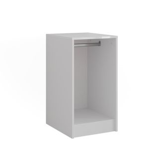 Vicco Aparador Sherry, Blanco, 40.2 X 76.2 Cm Con Tapa De Contenedor, Vicco