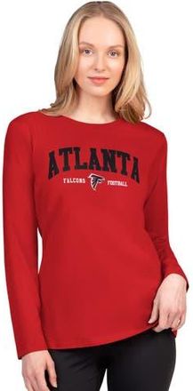 G-III 4Her by Carl Banks Womens G-III 4Her by Carl Banks Red Atlanta Falcons Best Play Long Sleeve T-Shirt at Nordstrom, Size Xx-Large