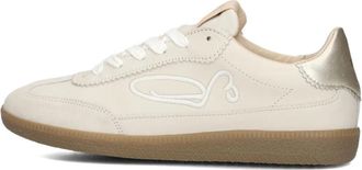Fred De La Bretoniere Elegante Pearl Sign Lage Sneakers - Dames - Sneakers - Wit - 40 EU - Leer - Schoenen