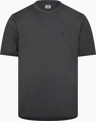 C.P. Company Mens Metropolis Series Chest Logo T-Shirt - Grey - Size: 38