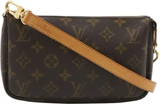 Louis Vuitton Brown Monogram Canvas Pochette Accessoires (Authentic Pre-Loved)