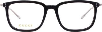 Gucci Demo Square Mens Eyeglasses GG1709O 005 53