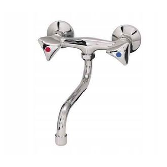 Diamond Grifo De Cocina De Pared Exclusivo