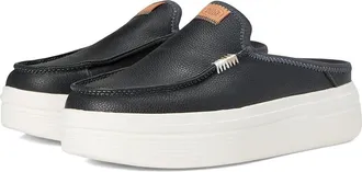 Hey Dude Austin Lift Leather Womens Shoes Black : 11 M