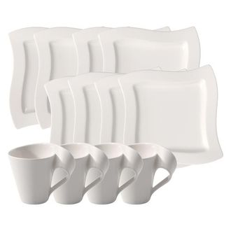 Villeroy & Boch NewWave 12 Piece Set in White at Nordstrom