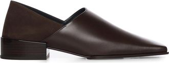 Alaia Leather Slip-On