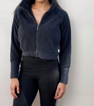 Mason's Blizzard Sherpa Jacket In Gray