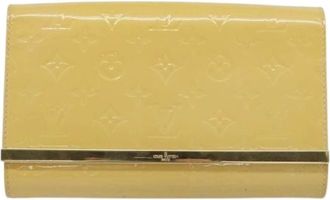 Louis Vuitton Pre-owned Clutches, female, Yellow, Size: ONE SIZE Pre-owned Vintage Clutch